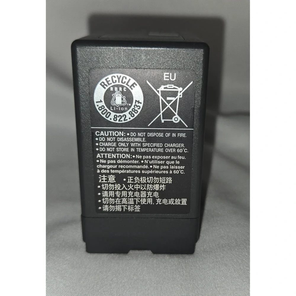 Panasonic VW-VBG6 Battery OEM CGA-E/625 5800 mAh Video Camera 100% Charge